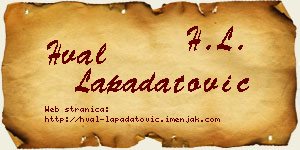 Hval Lapadatović vizit kartica